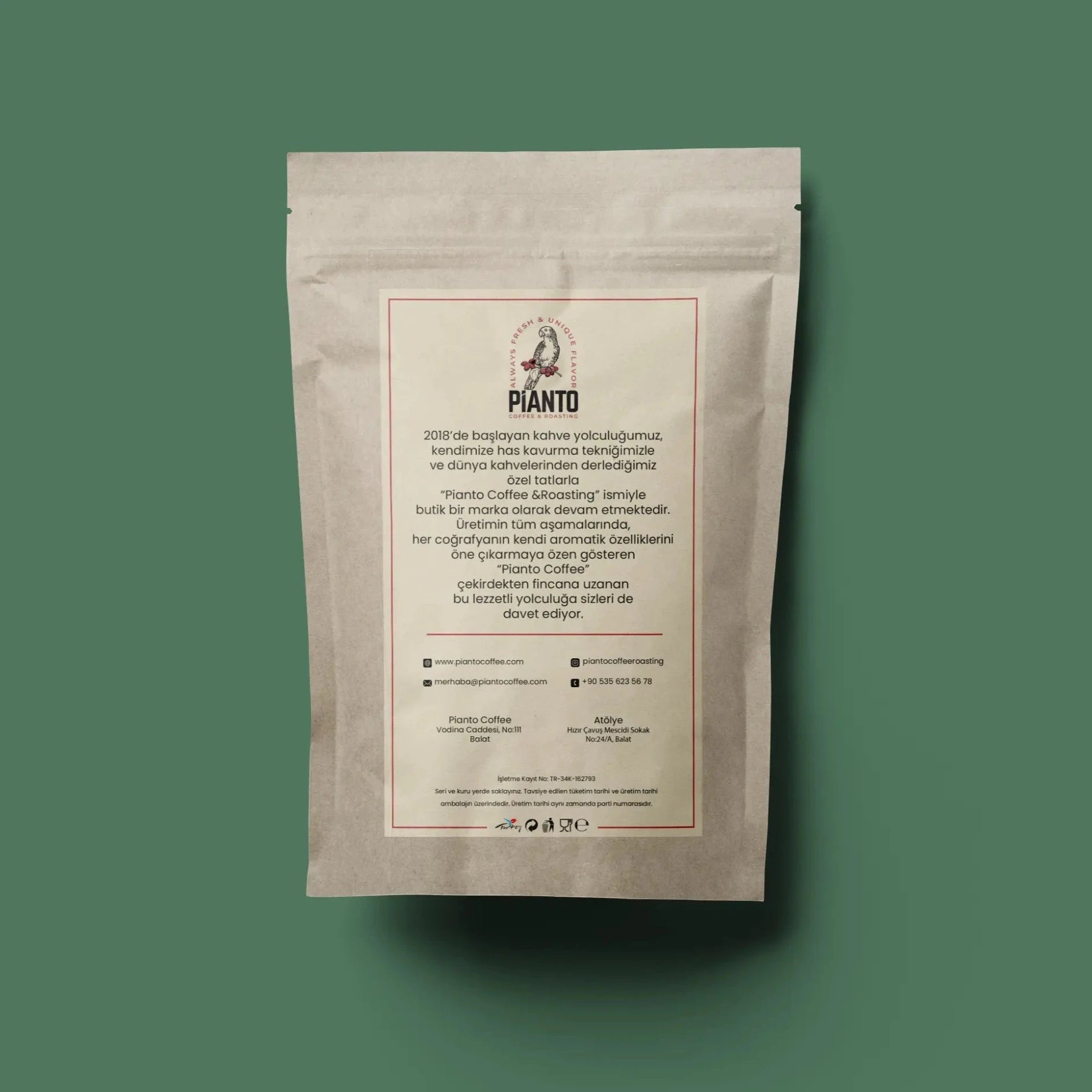 Filtre Coffee House Blend - Piantocoffee