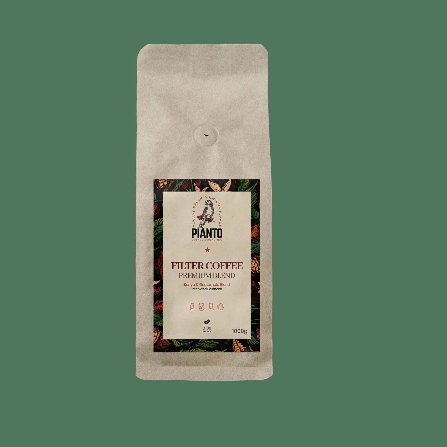 Filtre Coffee Premium Blend - Piantocoffee