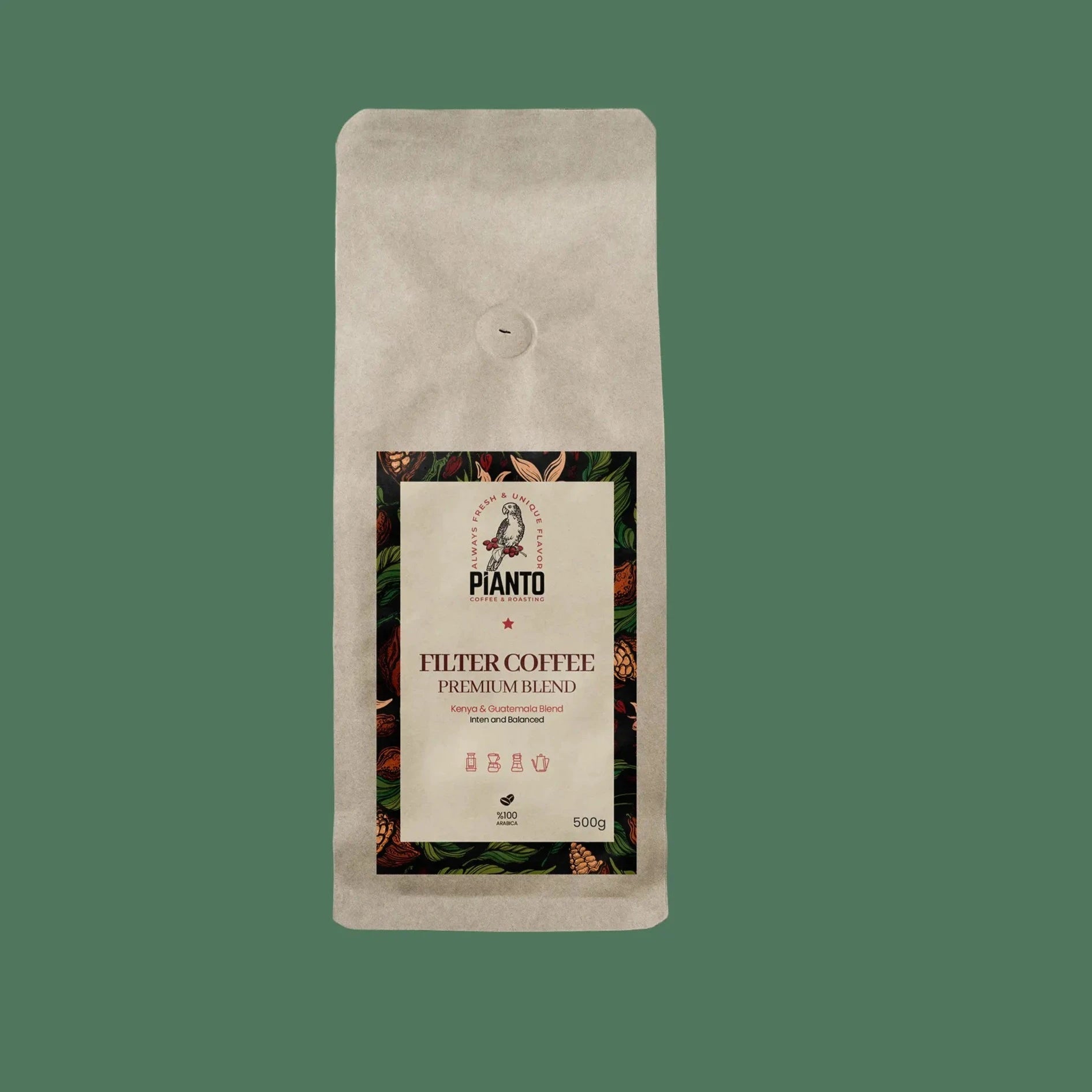 Filtre Coffee Premium Blend - Piantocoffee